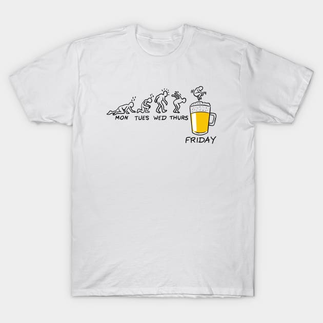 Born to Drink T-Shirt by simokava